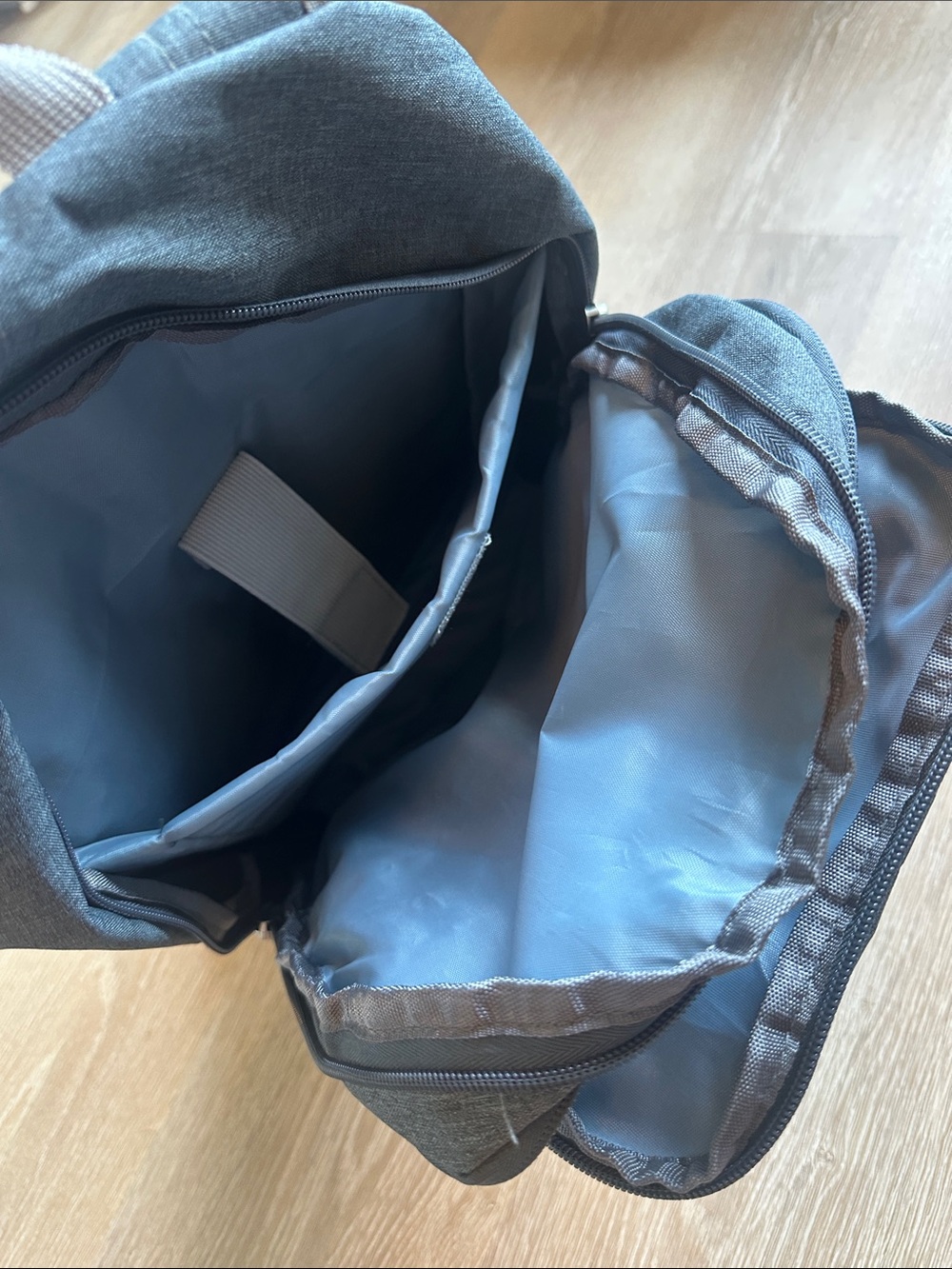 Gray Backpack - Picture 3 of 4
